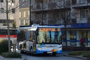  Iveco Bus Urbanway 12 n°43 - Gare Pôle d'échanges