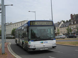  Irisbus Agora S n°468 - Gare SNCF