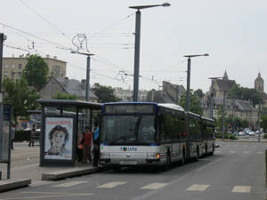  Irisbus Agora L n°323 - Gare SNCF