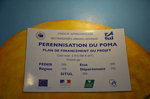 Plaque de pérennisation du Poma en 2009