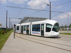  Alstom Citadis 302 n°849 - Unité de Maintenance du tramway T3