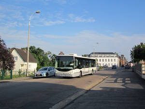  Irisbus Citelis 12 n°136 - Gare d'Elbeuf Saint-Aubin