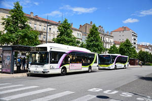  Renault Agora S n°105 + Irisbus Crossway n°566 - Pôle Bus