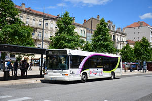  Heuliez GX 317 n°24 - Pôle Bus