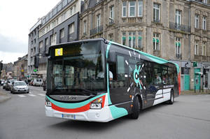  Iveco Bus Urbanway 12 n°197 - République