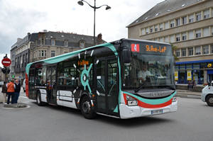  Iveco Bus Urbanway 12 n°197 - République